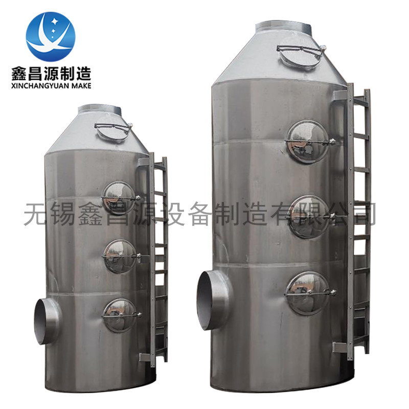 不銹鋼噴淋塔能處理哪些顆粒污染物？